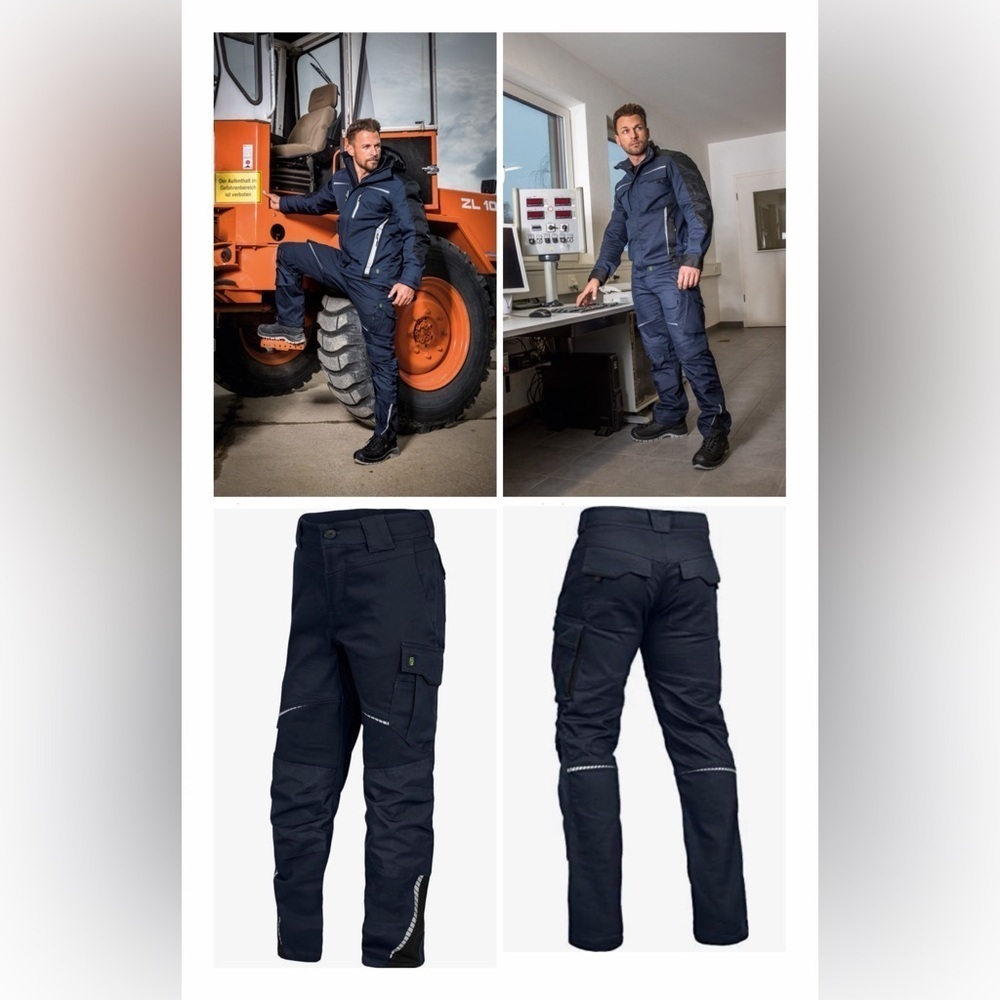 Leib Wächter Flex Line Men’s Work Pants |Size 62 (EU) | Heavy-Duty|New W/Tags